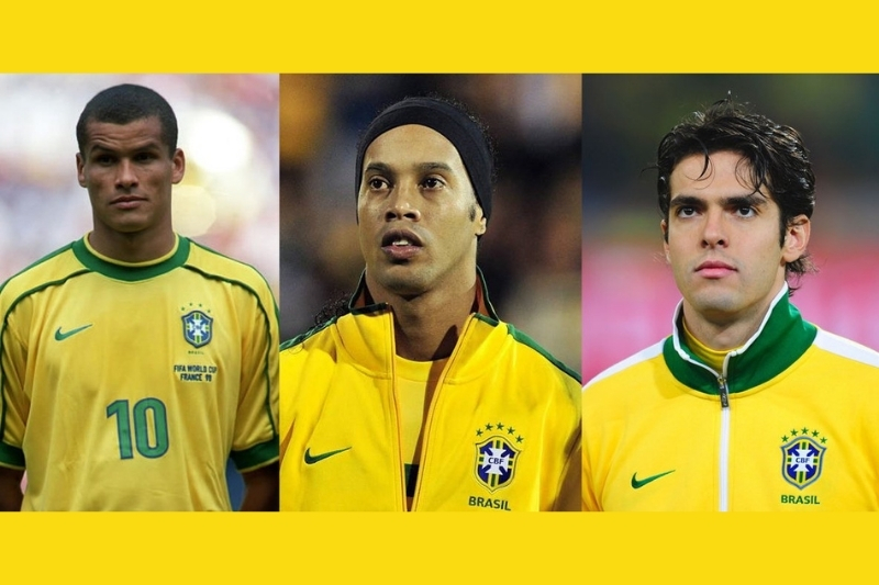 Rivaldo, Ronaldinho, Kaka - Bộ 3 cầu thủ giành bộ ba danh hiệu đến từ Brazil (Nguồn: Sưu tầm)