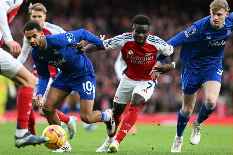 Soi k&egrave;o b&oacute;ng đ&aacute; Everton vs Arsenal h&ocirc;m nay