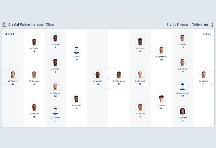 Nhận định b&oacute;ng đ&aacute; Crystal Palace vs Tottenham