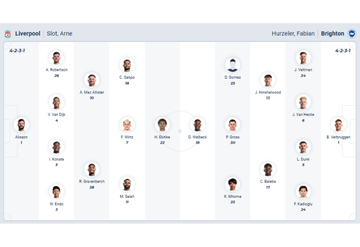 Nhận định b&oacute;ng đ&aacute; Liverpool vs Brighton