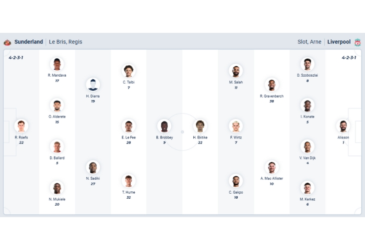 Nhận định b&oacute;ng đ&aacute; Sunderland vs Liverpool