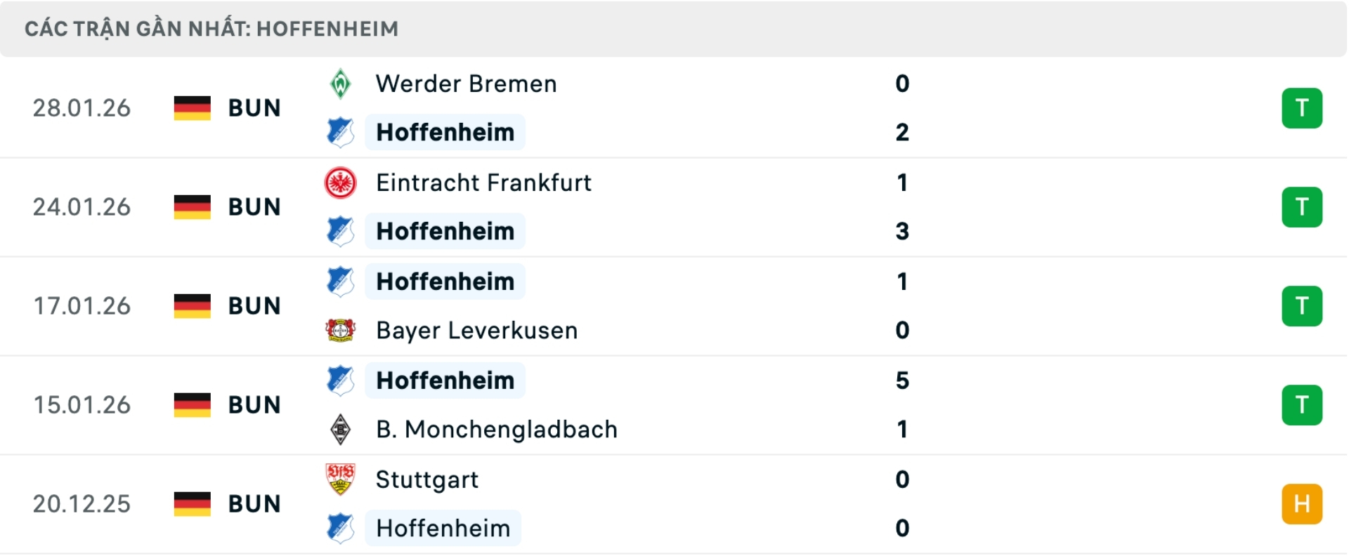 Nhận định b&oacute;ng đ&aacute; Bremen vs Hoffenheim
