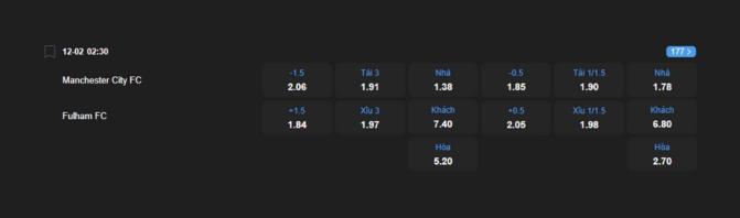 Nhận định b&oacute;ng đ&aacute; Man City vs Fulham