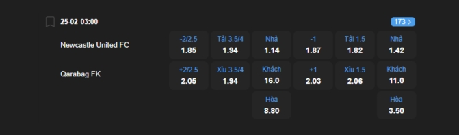Nhận định bóng đá Newcastle vs Qarabag