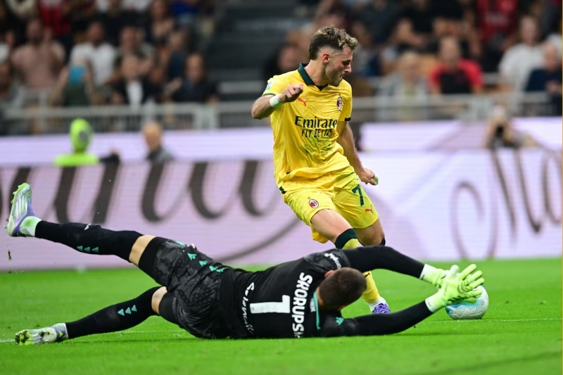 Kết quả bóng đá ngày 14/9 - AC Milan tiếp tục phong độ ổn định khi vượt qua Bologna