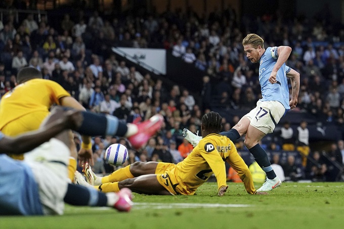 Kết quả bóng đá ngày 2/5 - Man City thắng nhọc nhằn trước Wolves