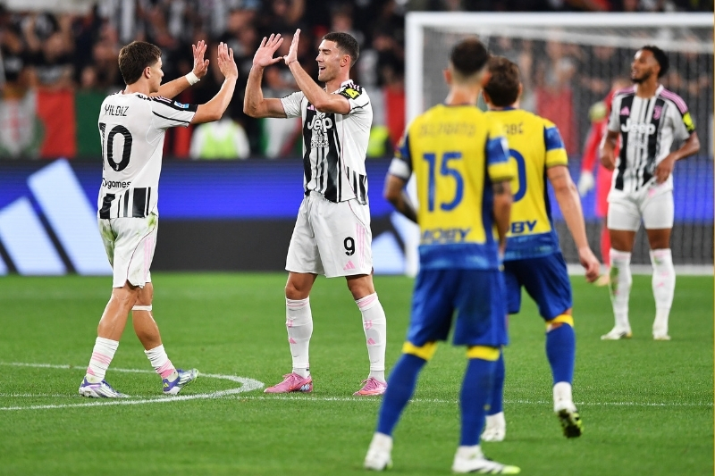 Kết quả bóng đá ngày 24/8 - Juventus kiểm soát thế trận ngay từ đầu