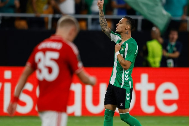 Kết quả bóng đá ngày 24/9 - Real Betis gỡ hòa Nottingham Forest