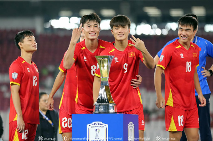 Kết quả bóng đá ngày 29/7 - U23 Việt Nam vô địch U23 Đông Nam Á