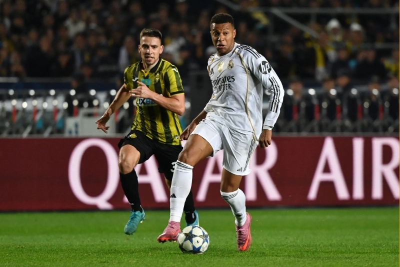Kết quả bóng đá ngày 30/9 - Real Madrid dễ dàng áp đảo Kairat Almaty