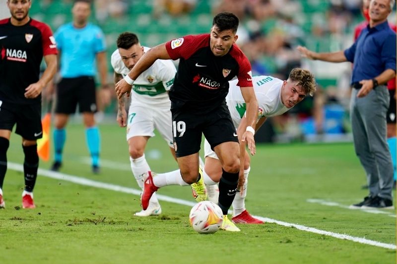Lịch trực tiếp bóng đá ngày 12/9 - Sevilla vs Elche