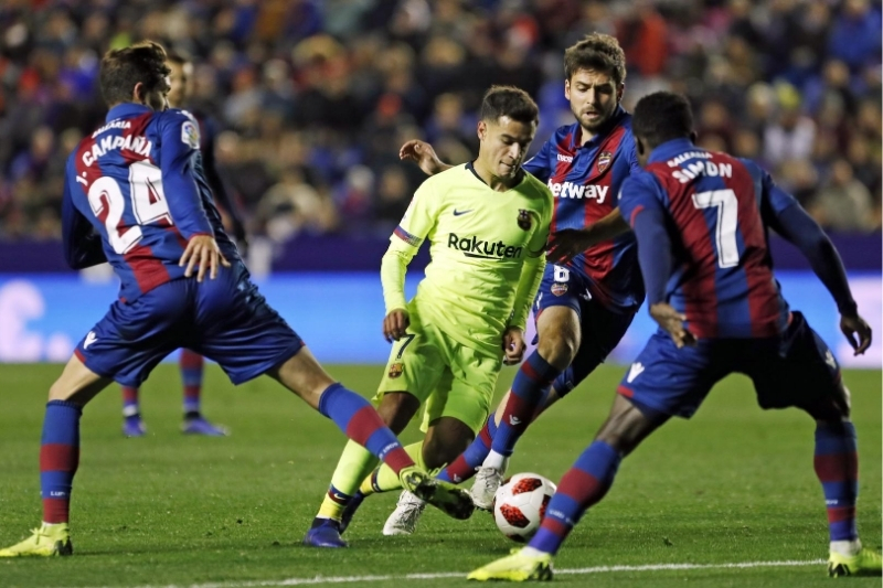 Lịch trực tiếp bóng đá ngày 23/8 – Levante vs Barcelona