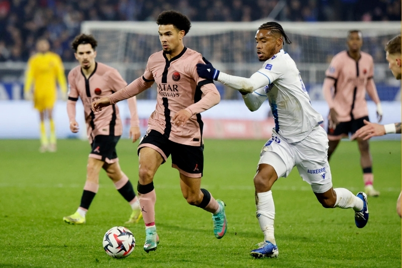 Lịch trực tiếp bóng đá ngày 27/9 - Paris Saint-Germain vs Auxerre