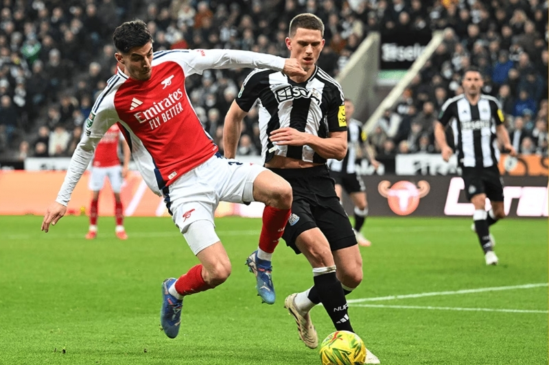 Lịch trực tiếp bóng đá ngày 28/9 - Newcastle vs Arsenal