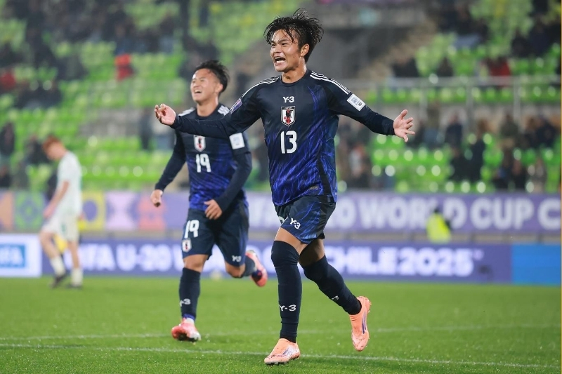 Lịch trực tiếp bóng đá ngày 8/10 - U20 Nhật Bản vs U20 Pháp