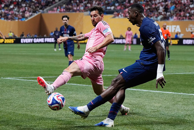 Lionel Messi và thất bại của Inter Miami trước PSG tại FIFA Club World Cup