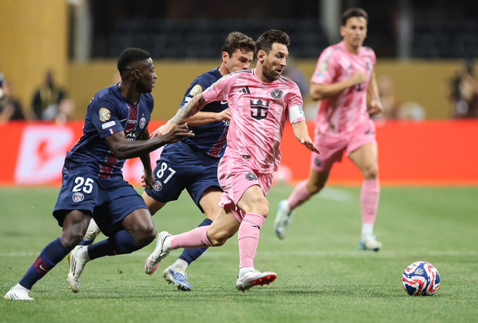 Lionel Messi và thất bại của Inter Miami trước PSG tại FIFA Club World Cup