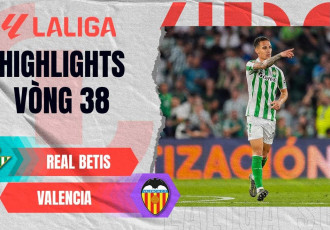 Highlight bóng đá Real Betis vs Valencia: 