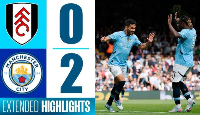 Highlight bóng đá Fulham vs Man City: Gundogan toả sáng, Man xanh dự Cúp C1 mùa sau