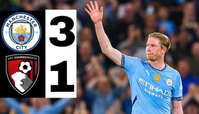 Highlight bóng đá Man City vs Bournemouth: Ngày chia tay ngọt ngào của De Bruyne