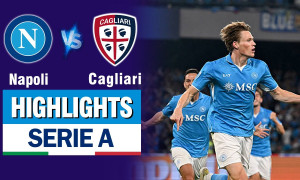 Highlights bóng đá Napoli vs Cagliari: Chào mừng tân vương