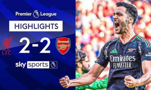 Highlight bóng đá Liverpool vs Arsenal: Kiên cường giữ điểm