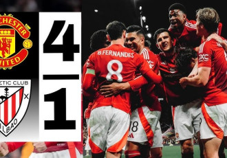 Highlight bóng đá Man Utd vs Bilbao: Bản lĩnh Quỷ đỏ, ngược dòng thuyết phục