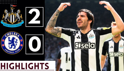 Highlight bóng đá Newcastle vs Chelsea: Jackson thẻ đỏ, The Blues phơi áo