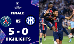 Highlight bóng đá PSG vs Inter Milan: Trận chung kết