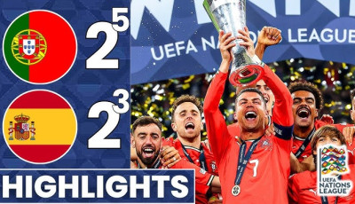 Highlights bóng đá Bồ Đào Nha vs Tây Ban Nha: Ronaldo vĩ đại!