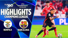 Highlight bóng đá Benfica vs Barcelona: Vượt khó thành công