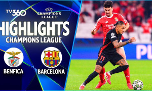 Highlight bóng đá Benfica vs Barcelona: Vượt khó thành công