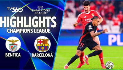 Highlight bóng đá Benfica vs Barcelona: Vượt khó thành công