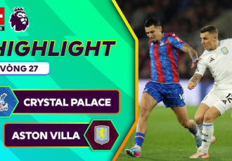 Highlight bóng đá Crystal Palace vs Aston Villa | Đại bàng CẤT CÁNH