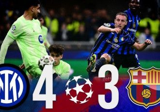 Highlight bóng đá Inter vs Barca: Kịch bản điên rồ, rượt đuổi đỉnh cao