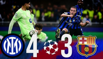 Highlight bóng đá Inter vs Barca: Kịch bản điên rồ, rượt đuổi đỉnh cao