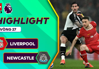 Highlight bóng đá Liverpool vs Newcastle | Cách biệt 13 điểm,  CHỨC VÔ ĐỊCH tiến gần tới Anfield