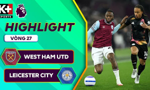 Highlights bóng đá West Ham vs Leicester | EPL 2024/2025 | BÚA TẠ giáng đòn