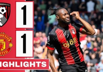 Highlight bóng đá Bournemouth vs Man Utd: Thoát thua phút cuối