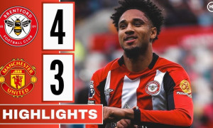 Highlight bóng đá Brentford vs Man Utd: Nỗ lực muộn màng