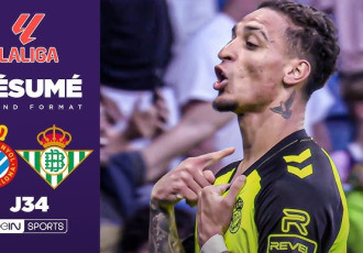 Highlight bóng đá Espanyol vs Betis: Đường cong mĩ miều của Antony