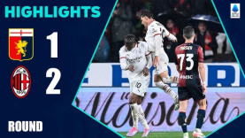 Highlight bóng đá Genoa vs Milan: Ngược dòng căng thẳng