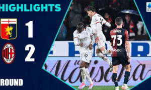 Highlight bóng đá Genoa vs Milan: Ngược dòng căng thẳng
