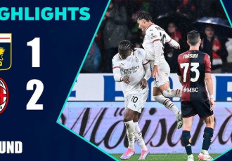Highlight bóng đá Genoa vs Milan: Ngược dòng căng thẳng