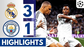 Higlight bóng đá Real Madrid - Man City | Hattrick đẳng cấp của MBAPPE