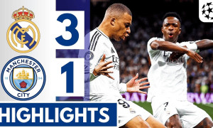 Higlight bóng đá Real Madrid - Man City | Hattrick đẳng cấp của MBAPPE