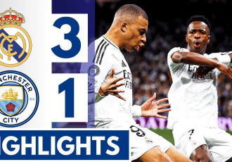 Higlight bóng đá Real Madrid - Man City | Hattrick đẳng cấp của MBAPPE