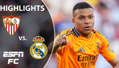Highlight bóng đá Sevilla vs Real Madrid: Chiến thắng giành cho khán giả