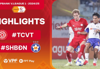 Highlight bóng đá Thể Công Viettel vs SHB Đà Nẵng: Màn chào sân hoành tráng của HLV Popov