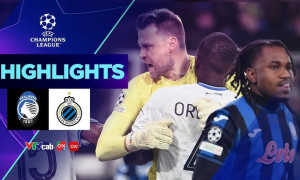 Highlight bóng đá Atalanta - Club Brugge | LOOKMAN trượt PEN, lật kèo bất thành | Champions League 2024/2025